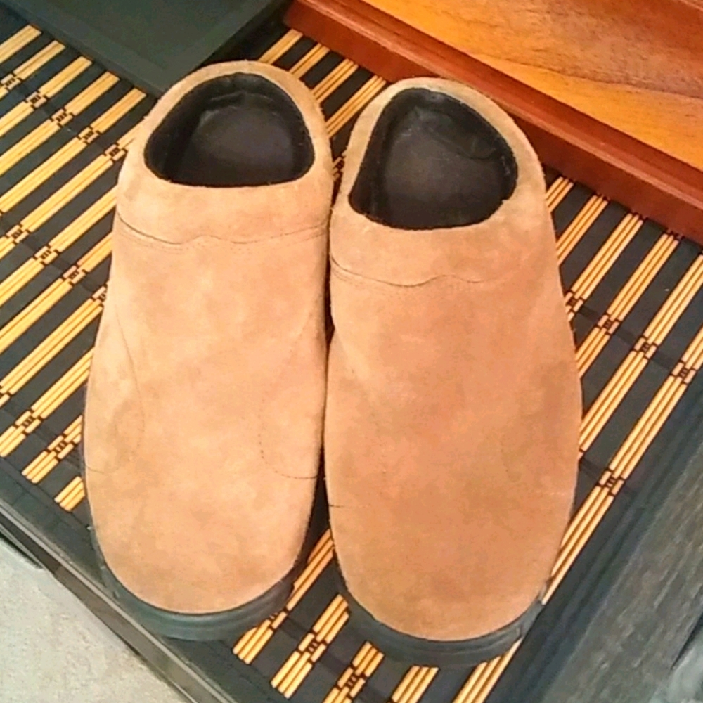 Redhead camel color mules